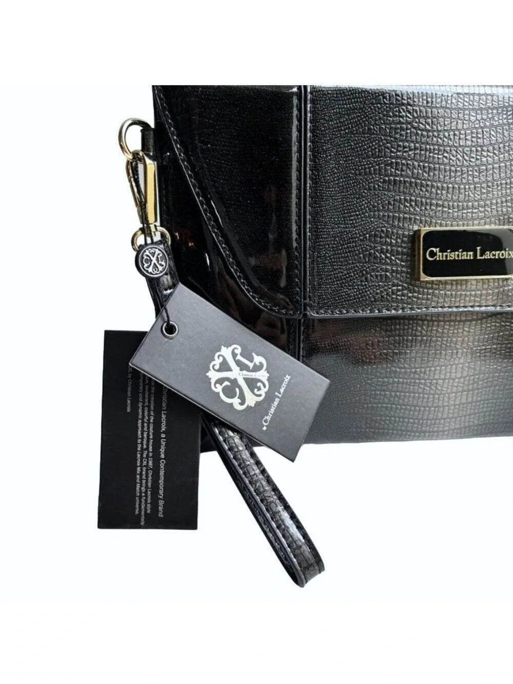 Christian Lacroix Eliza Clutch Bag NWT